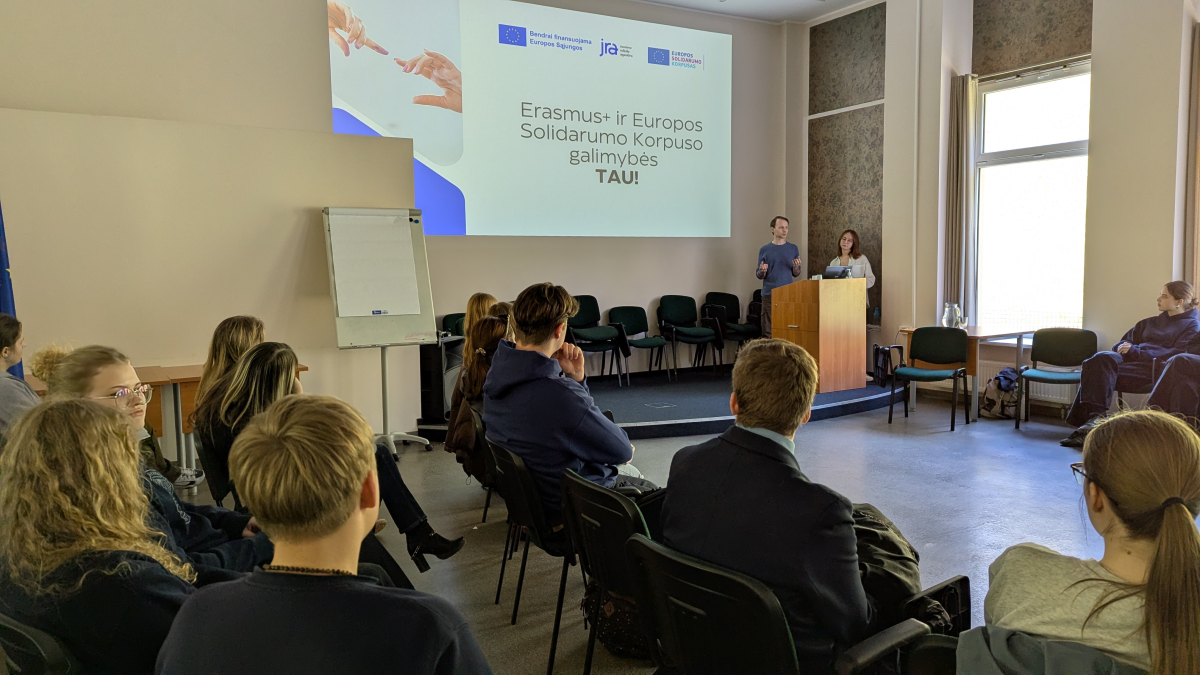 Erasmus+ finansavimo programos galimybės 